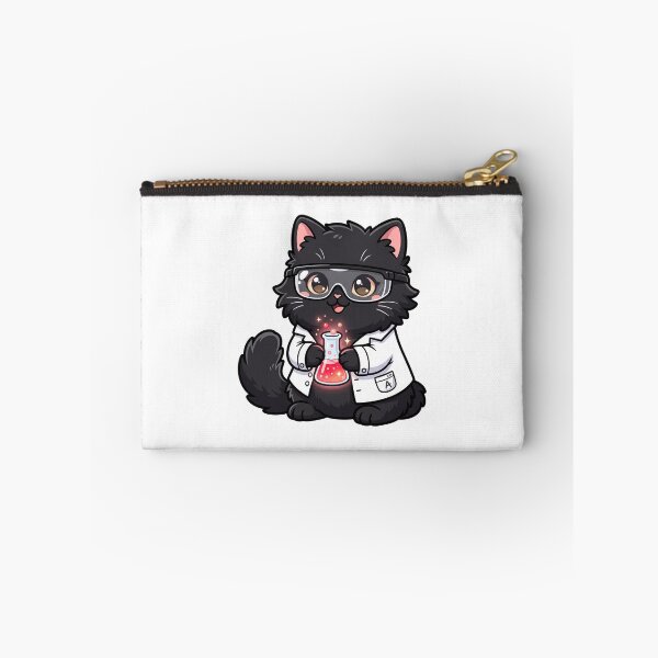 Item preview, Cute Kawaii Black Cat Scientist Chemistry Lab Flask Goggles Aesthetic designed and sold by mood-draftsman.