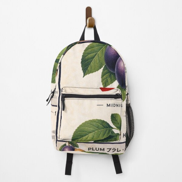 Item preview, Plum Summer Harvest 1984 – Vintage Japanese Fruit Poster designed and sold by StillandStory.