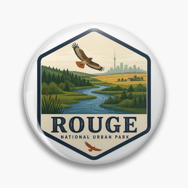 Item preview, Rouge National Urban Park Canada Vintage Travel designed and sold by TravelersGems.