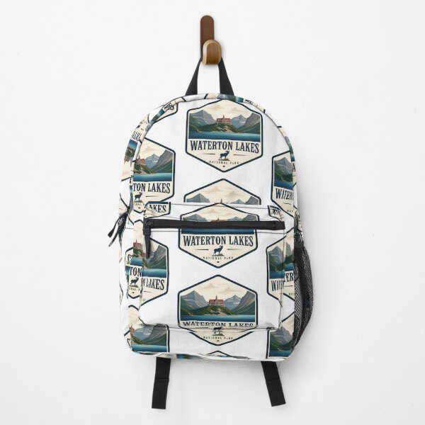 Item preview, Waterton Lakes National Park Canada Vintage Travel designed and sold by TravelersGems.