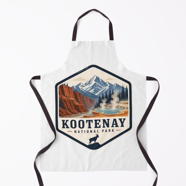 Item preview, Kootenay National Park Canada Vintage Travel designed and sold by TravelersGems.