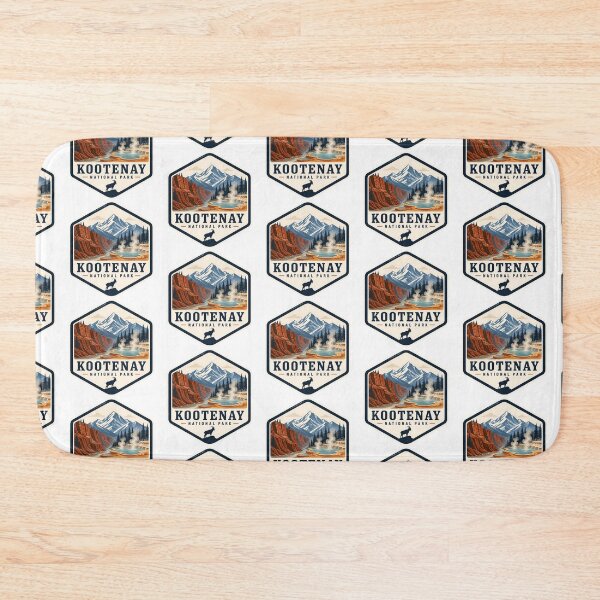 Item preview, Kootenay National Park Canada Vintage Travel designed and sold by TravelersGems.