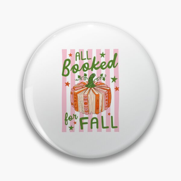 Item preview, All Booked for Fall Pumpkin Design designed and sold by PixlCrypt.