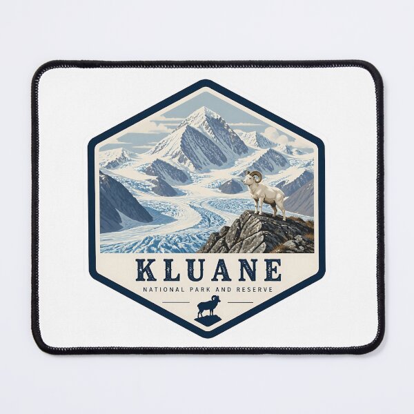 Item preview, Kluane National Park Canada Vintage Travel designed and sold by TravelersGems.