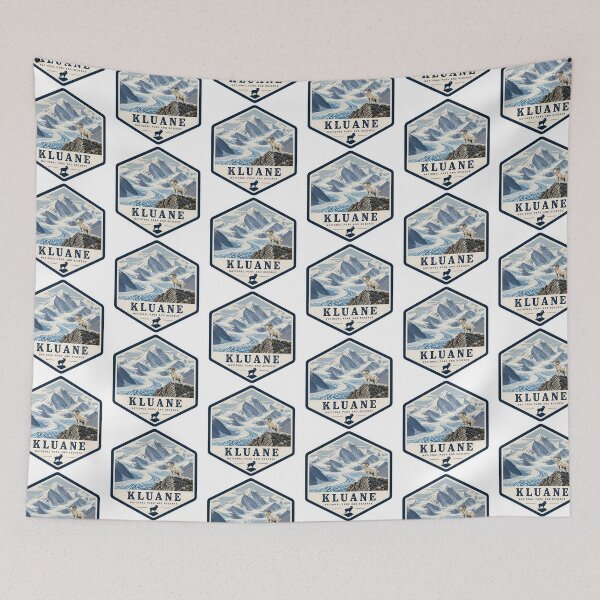 Item preview, Kluane National Park Canada Vintage Travel designed and sold by TravelersGems.
