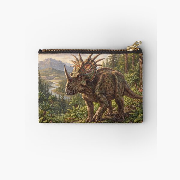 Item preview, Realistic Styracosaurus Paleoart, Cretaceous Dinosaur Illustration IV designed and sold by Yaremchuk.