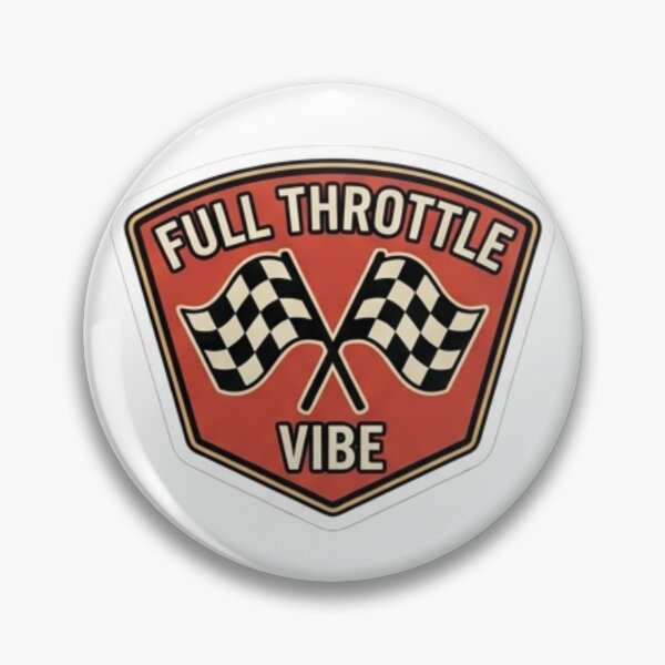 Item preview, Full Throttle Vibe - Retro Y2K Motorsport Racing designed and sold by littleearty.