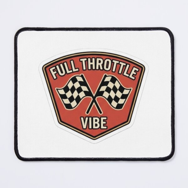 Item preview, Full Throttle Vibe - Retro Y2K Motorsport Racing designed and sold by littleearty.