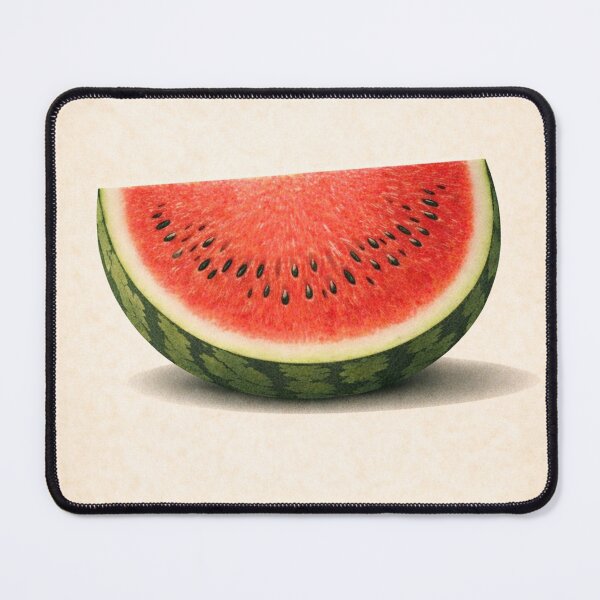 Item preview, Watermelon Summer Harvest 1986 – Vintage Japanese Fruit Poster designed and sold by StillandStory.