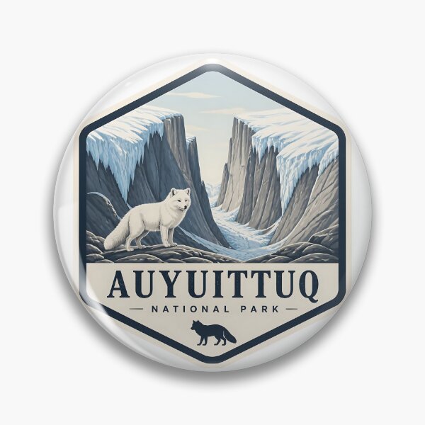 Item preview, Auyuittuq National Park Canada Vintage Travel designed and sold by TravelersGems.