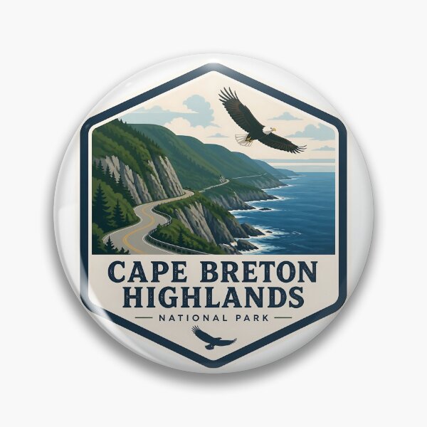 Item preview, Cape Breton Highlands National Park Canada Vintage Travel designed and sold by TravelersGems.