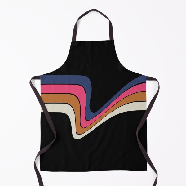 Item preview, Retro Flowing Ribbon Stripes Wave Pattern designed and sold by AhmedZouita.