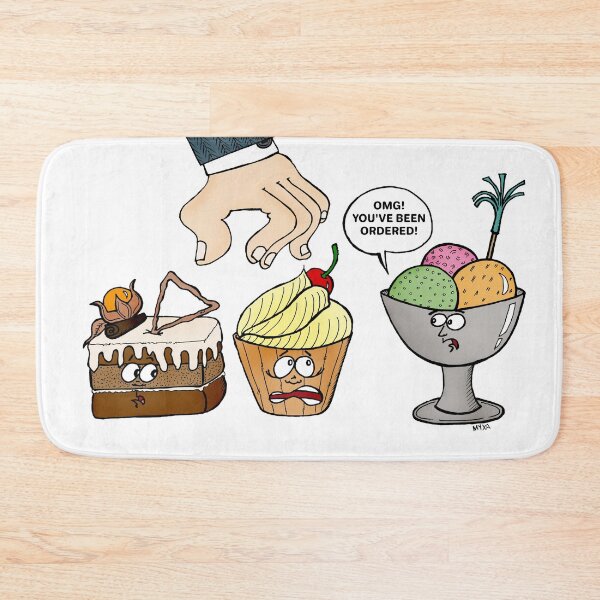 Item preview, Funny Cupcake Horror Story - You've Been Ordered! designed and sold by MyxaART.