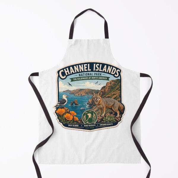 Item preview, Channel Islands National Park California Vintage Wildlife Patch designed and sold by LittleArij.