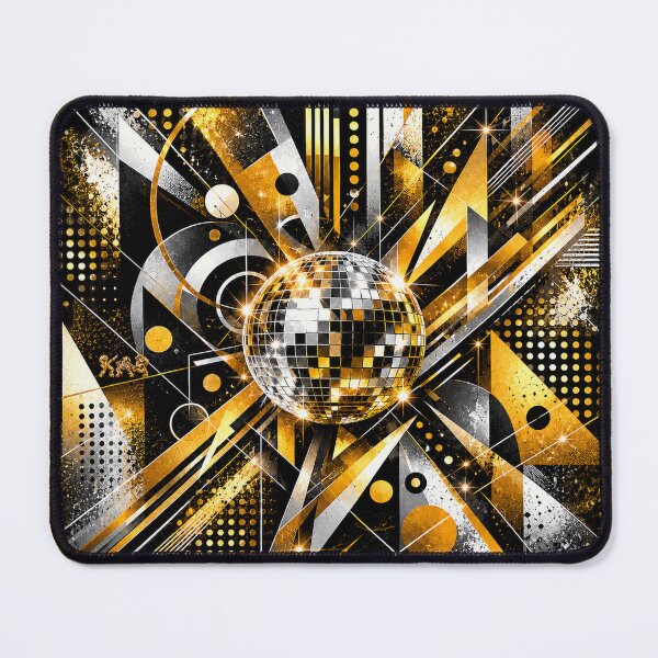 Item preview, Geometry on Musical Steroids – Disco Music Art designed and sold by KissMy6 Industries.