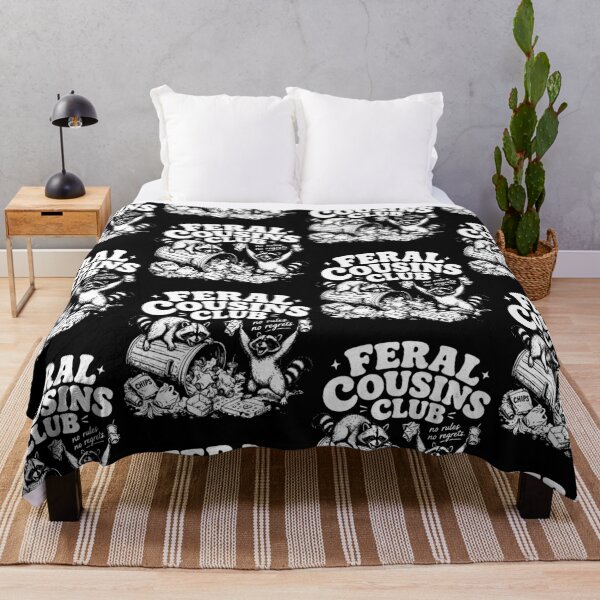 Item preview, Feral Cousins Club Raccoon Humor designed and sold by PixlCrypt.