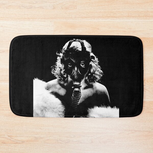 Item preview, Glamour Gas Mask Retro Portrait designed and sold by weirdove.