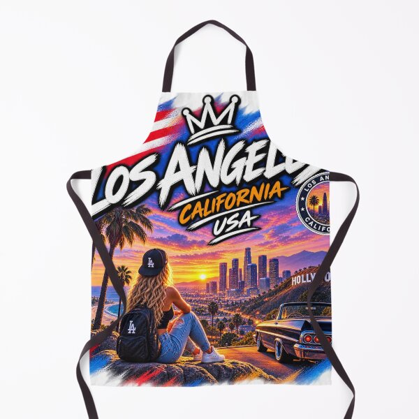 Item preview, Los Angeles California – Hollywood Streetwear Travel Design designed and sold by URBIVO.
