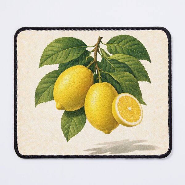 Item preview, Lemon Summer Harvest 1987 – Vintage Japanese Fruit Poster designed and sold by StillandStory.