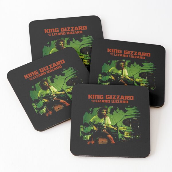Item preview, King Vintage Gizzard Lizard Band Wizard Albums designed and sold by ArtShopNathani.