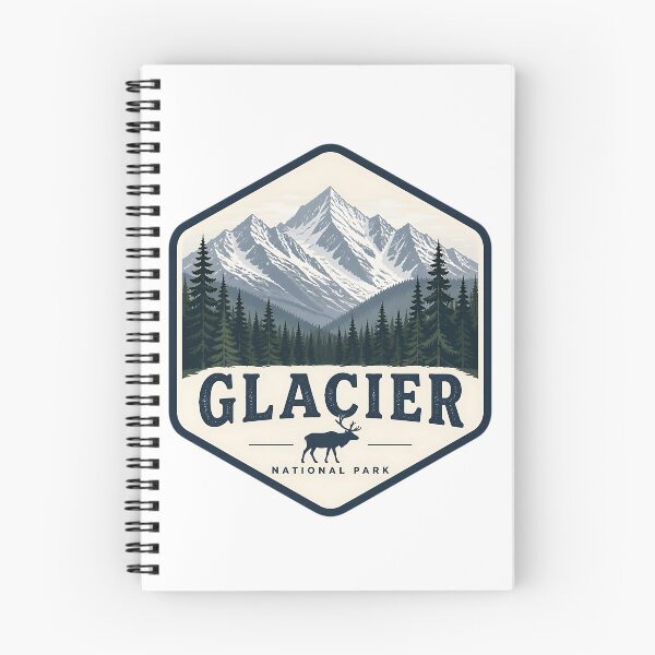 Item preview, Glacier National Park Canada Vintage Travel designed and sold by TravelersGems.