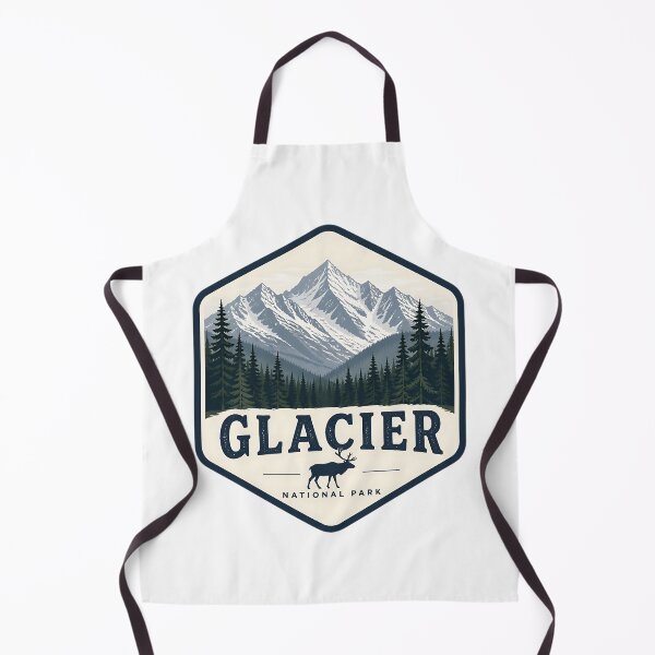 Item preview, Glacier National Park Canada Vintage Travel designed and sold by TravelersGems.