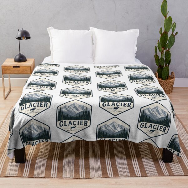 Item preview, Glacier National Park Canada Vintage Travel designed and sold by TravelersGems.