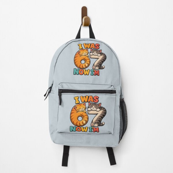 Item preview, age 7 funny meme i was 6 now 7 kids design 6 7 six seven cat mama designed and sold by ArtDesignTp.