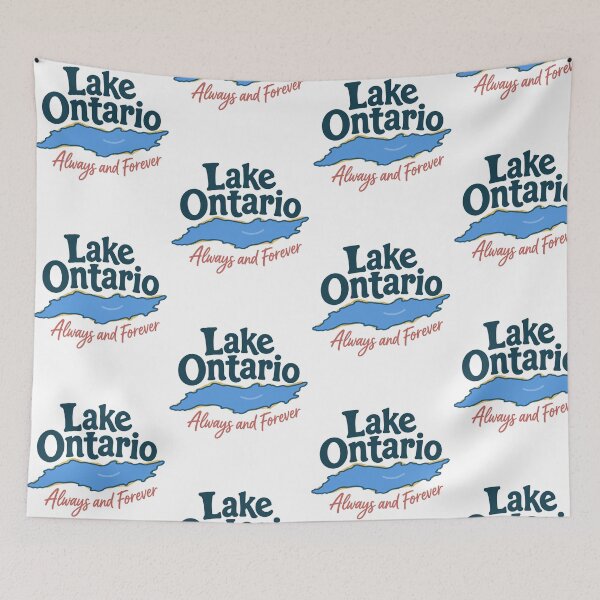 Item preview, Lake Ontario Always and Forever Graphic designed and sold by PixlCrypt.