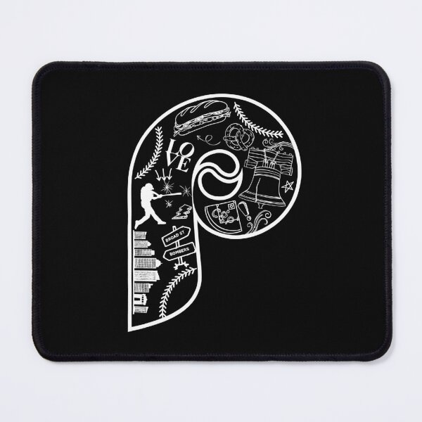 Item preview, Philadelphia P Typography Art Philly City Icons Phillies Fan designed and sold by thefirstbroo.