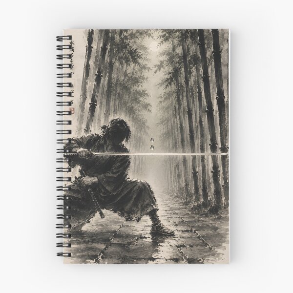 Item preview, Iaijutsu Samurai Drawing Katana in Bamboo Forest designed and sold by MouradStudio.