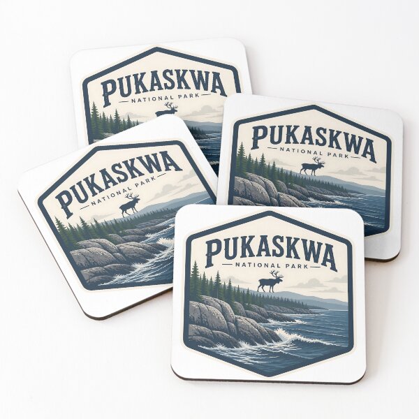 Item preview, Pukaskwa National Park Canada Vintage Travel designed and sold by TravelersGems.