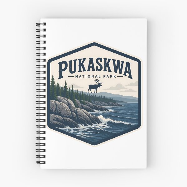 Item preview, Pukaskwa National Park Canada Vintage Travel designed and sold by TravelersGems.