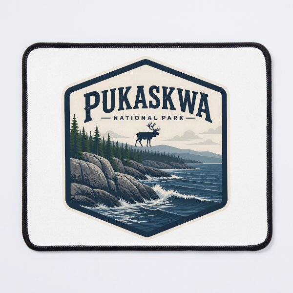 Item preview, Pukaskwa National Park Canada Vintage Travel designed and sold by TravelersGems.