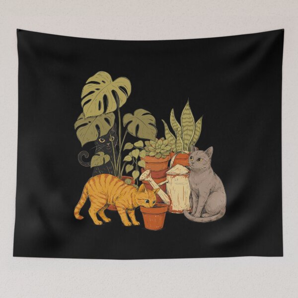 Item preview, Funny Gardening Botanical cat Plant Lover gift designed and sold by Amzkao.