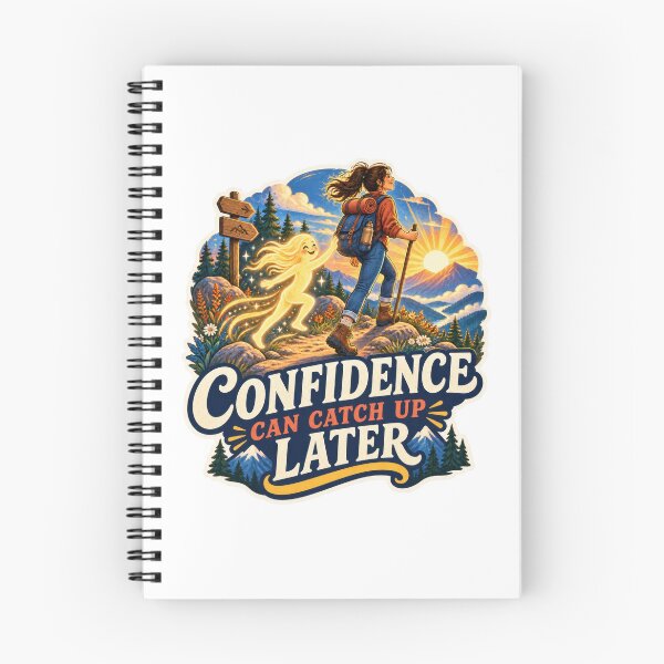 Item preview, Confidence Can Catch Up Later designed and sold by Mosslume Studio.