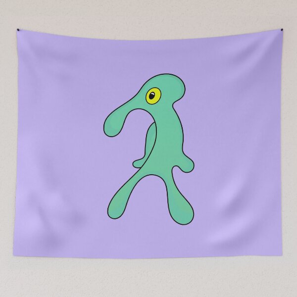 Item preview, Squidward Art, Squidward Painting designed and sold by DibujandoPorfa.
