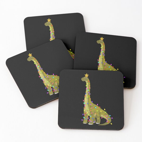Item preview, Funny Brachiosaurus Christmas Tree Dinosaur designed and sold by daphsam.