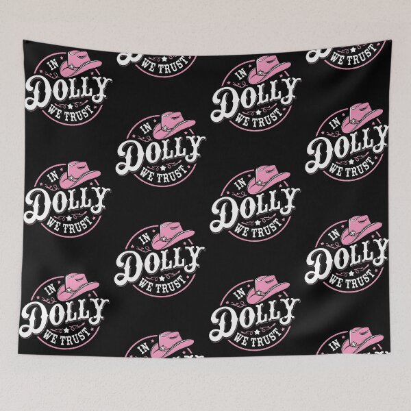 Item preview, In Dolly We Trust Pink Cowboy Hat Western Country Design designed and sold by thefirstbroo.