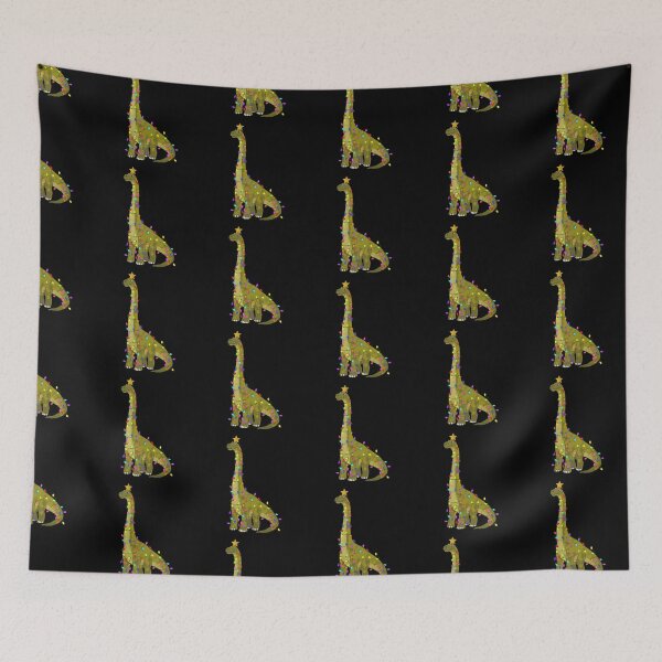 Item preview, Funny Brachiosaurus Christmas Tree Dinosaur designed and sold by daphsam.