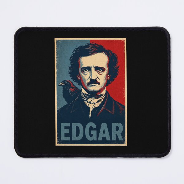 Item preview, Edgar Allan Poe Vintage Raven Gothic Portrait designed and sold by ValentinaHramov.