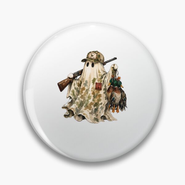 Item preview, Camouflage Ghost Duck Hunting Humor designed and sold by PixlCrypt.