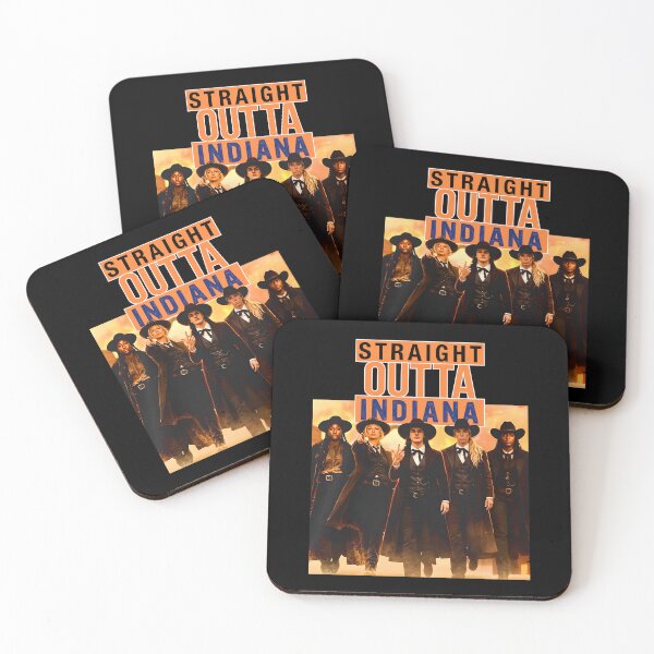 Item preview, Straight Outta Indiana Western Cowboy Hoosier Pride designed and sold by thefirstbroo.