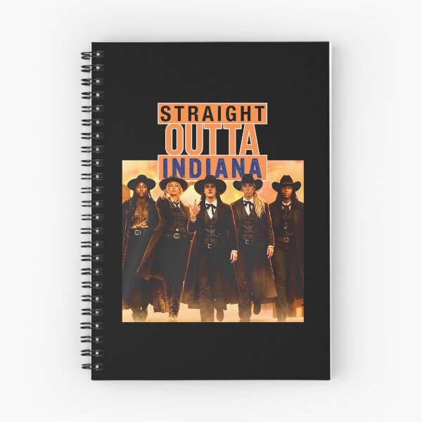 Item preview, Straight Outta Indiana Western Cowboy Hoosier Pride designed and sold by thefirstbroo.