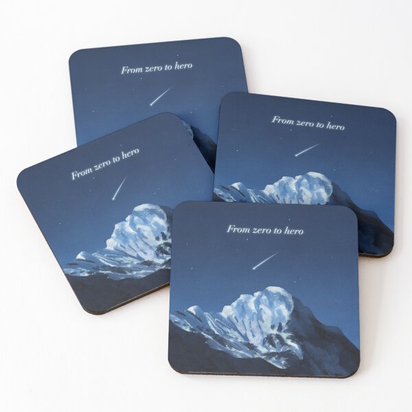 Item preview, From Zero to Hero – Snowy Mountain designed and sold by GomTaeng.