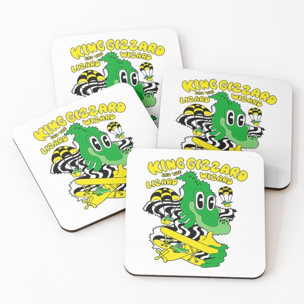Item preview, Gizzard Band Albums Lizard Vintage Wizard King designed and sold by ArtShopNathani.