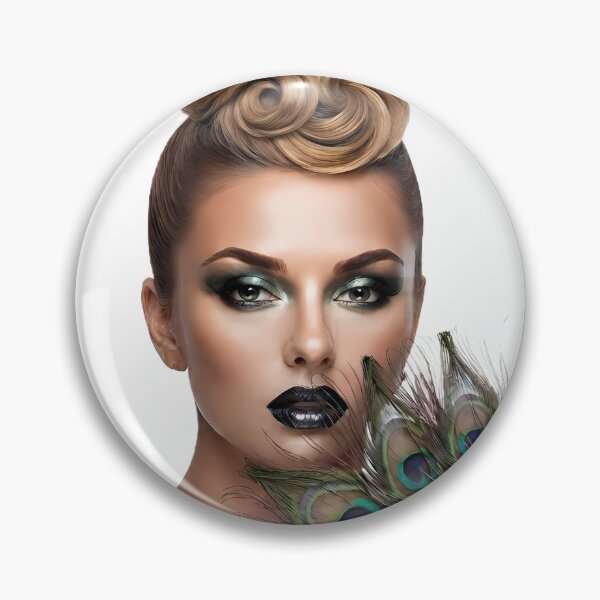 Item preview, Elegant Peacock Woman Gothic Fantasy Art Portrait designed and sold by AfresStudio.