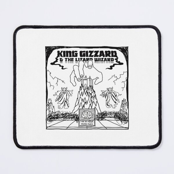 Item preview, Wizard Albums Vintage Gizzard King Band Lizard designed and sold by ArtShopNathani.