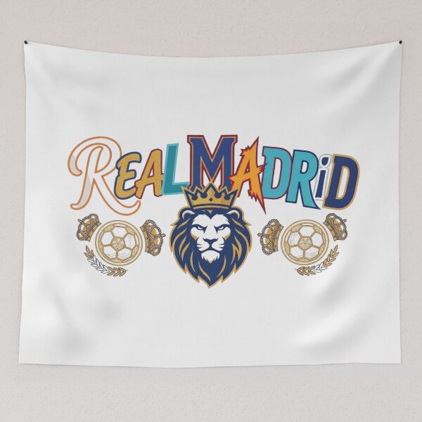 Item preview, Royal Madrid Lion King Football Crest Graphic designed and sold by annaarthk.