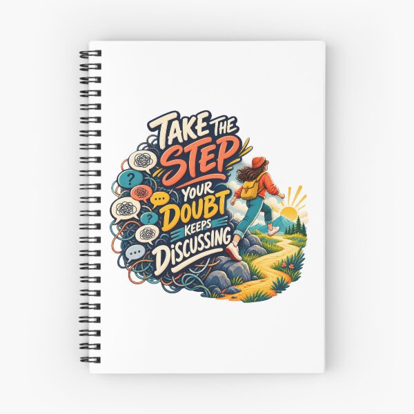 Item preview, Take the Step Your Doubt Discusses designed and sold by Mosslume Studio.